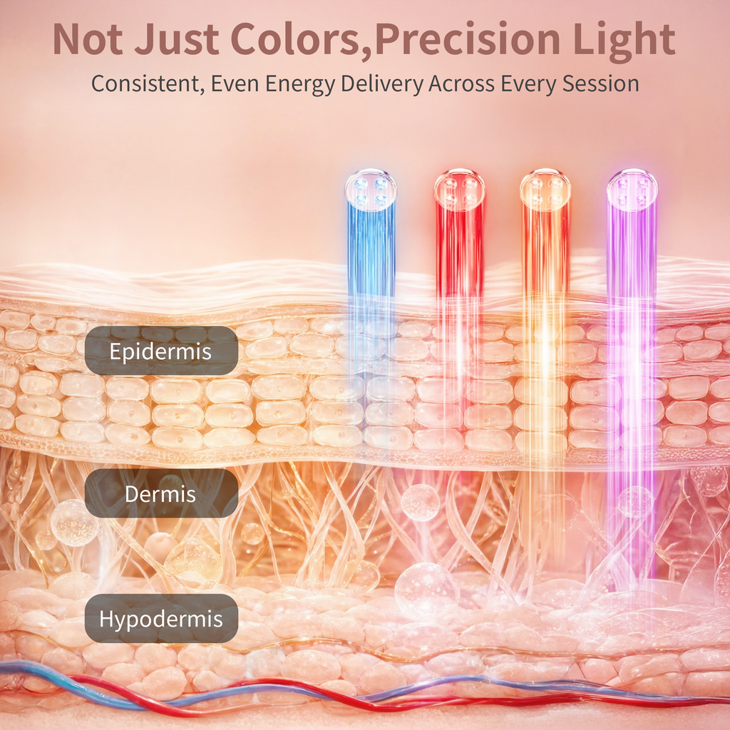 Red Light Therapy for Face, LED Face Mask with 432 Beams, 5000mAh Rechargeable, 850nm Infrared & Red/Blue Light, 4 Modes, Adjustable Brightness & Timer, Soft Silicone, Skin Care at Home