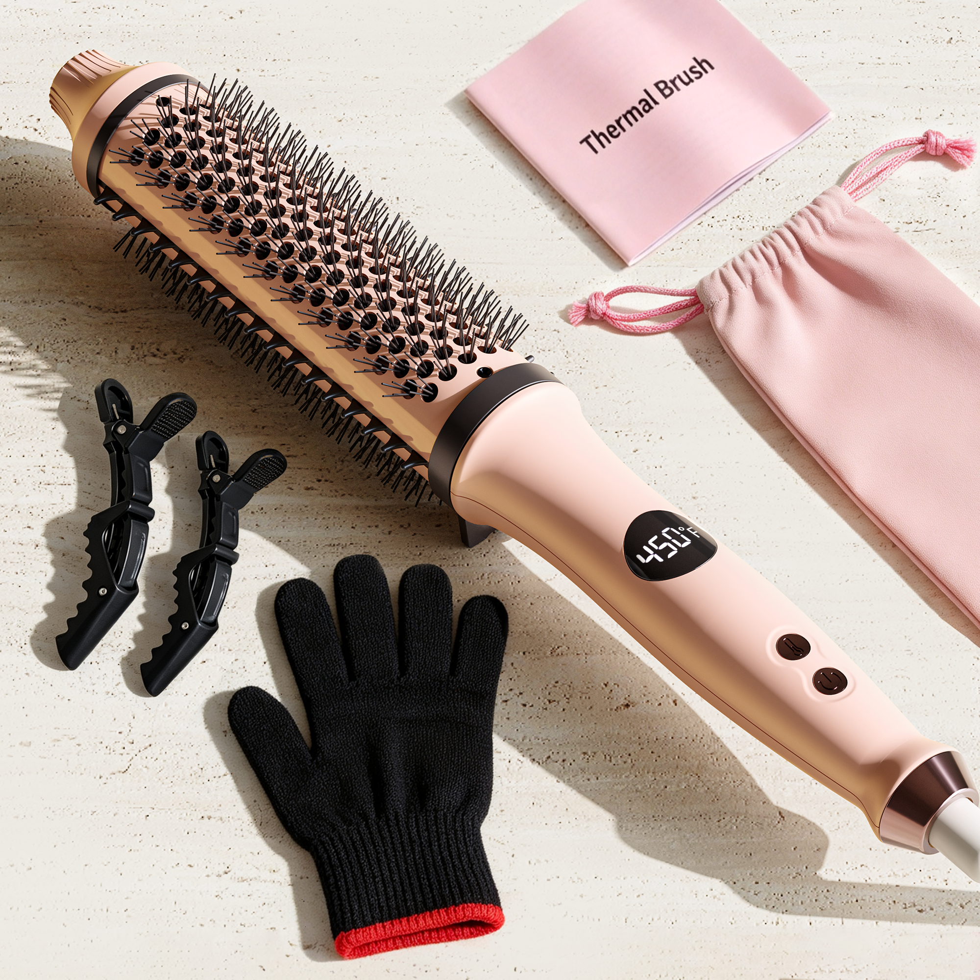 AEPR Infrared Thermal Brush | Salon-Quality Hair Styling at Home